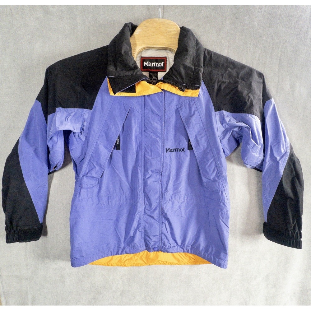 Marmot Ski Jacket Womens Small Purple Water Resistant Full Zip